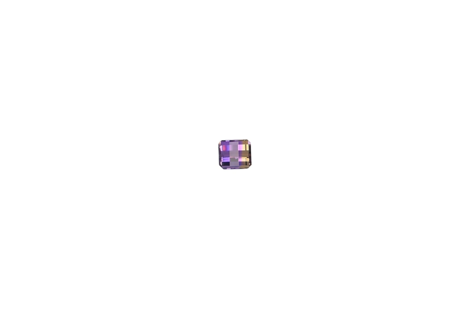 3.80ct Natural Ametrine Cushion Cut Loose Gemstone From Bolivia — view 4